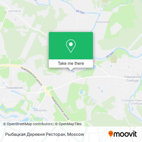Рыбацкая Деревня Ресторан map