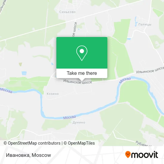 Ивановка map