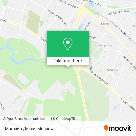 Магазин Дикси map