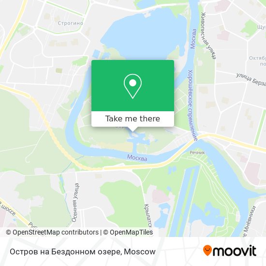 Остров на Бездонном озере map