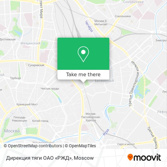 Дирекция тяги ОАО «РЖД» map