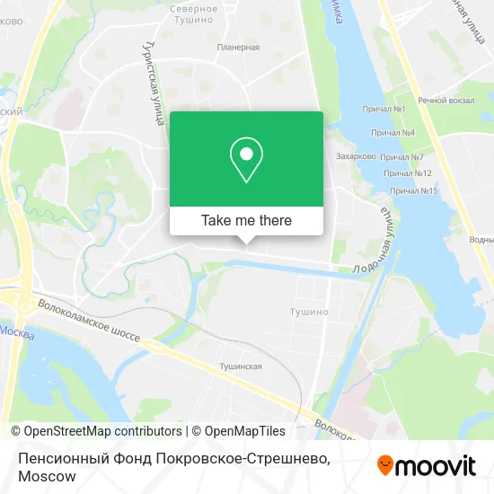 Пенсионный Фонд Покровское-Стрешнево map