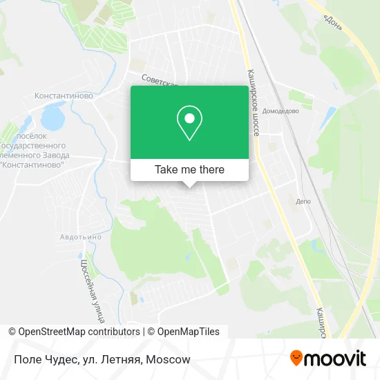 Поле Чудес, ул. Летняя map