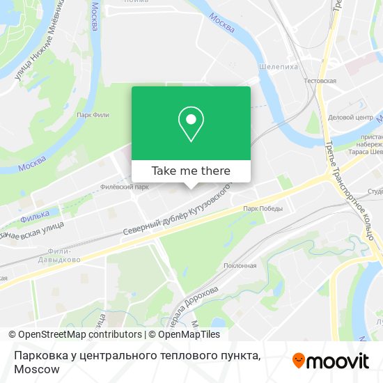 Парковка у центрального теплового пункта map