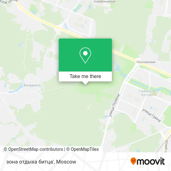 зона отдыха битца' map