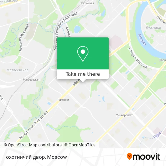 охотничий двор map