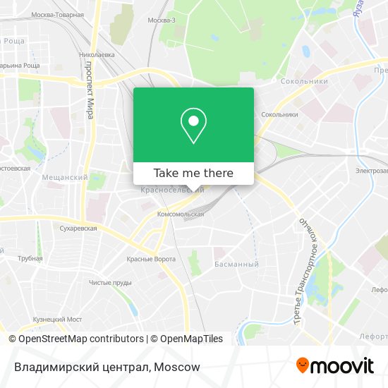 Владимирский централ map