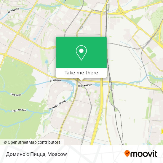 Домино'с Пицца map