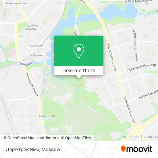 Дёрт-трек Яма map