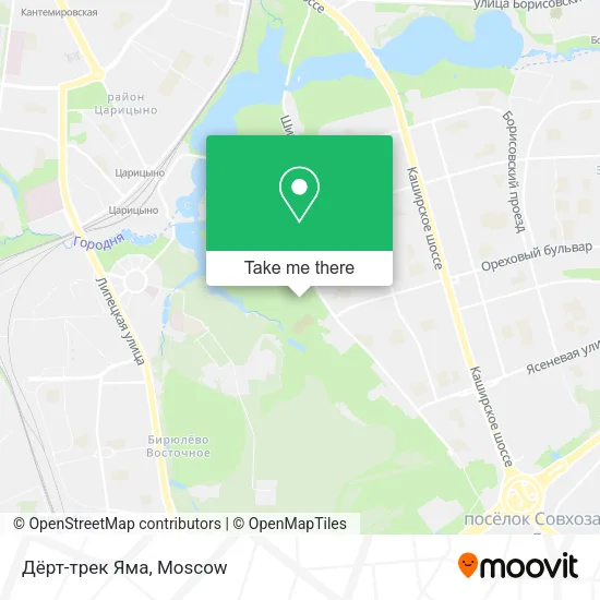 Дёрт-трек Яма map