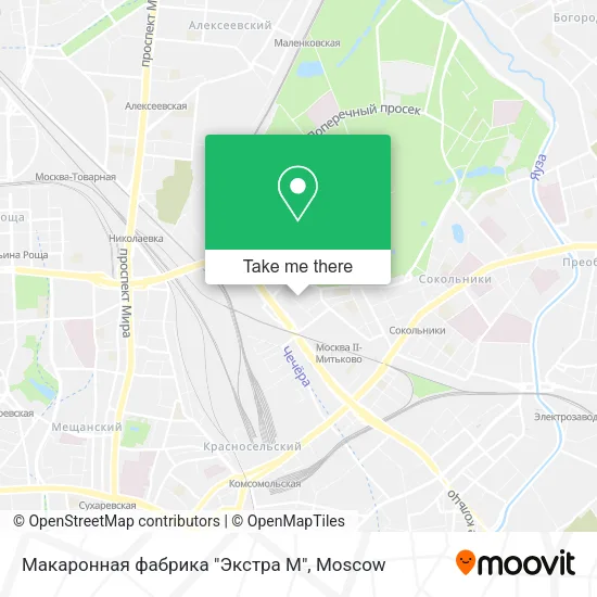 Макаронная фабрика "Экстра М" map