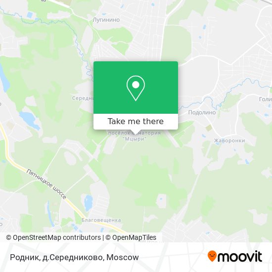 Родник, д.Середниково map