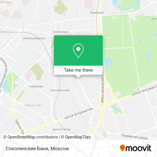 Соколинские Бани map