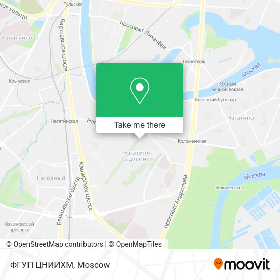 ФГУП ЦНИИХМ map