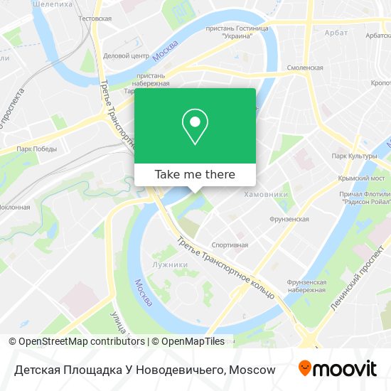 Детская Площадка У Новодевичьего map