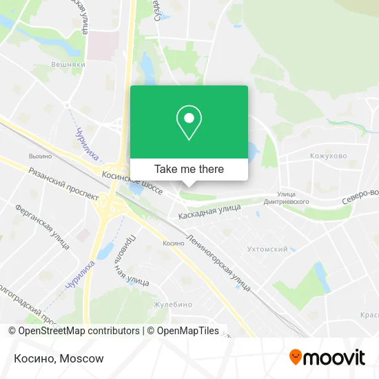 Косино map