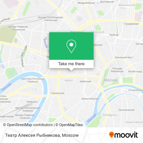 Театр Алексея Рыбникова map
