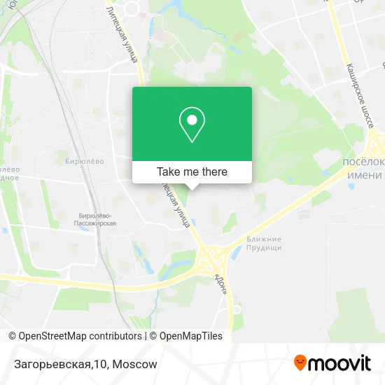 Загорьевская,10 map