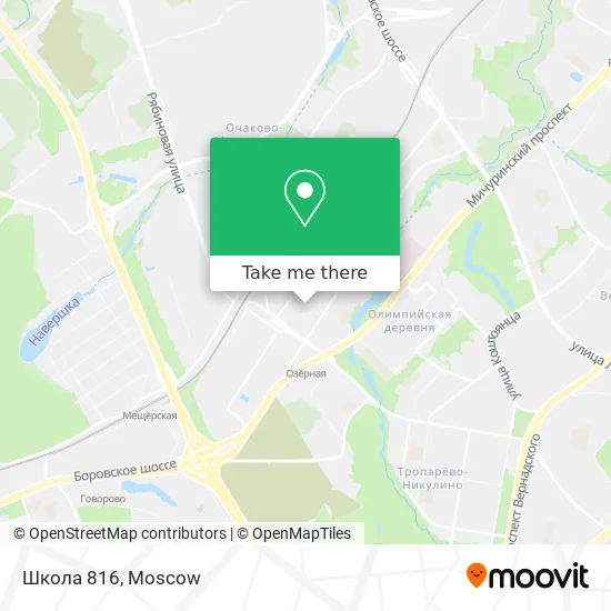 Школа 816 map