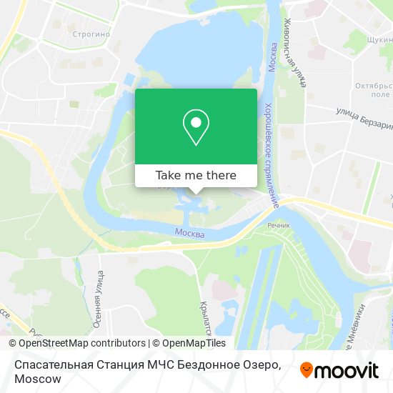 Спасательная Станция МЧС Бездонное Озеро map