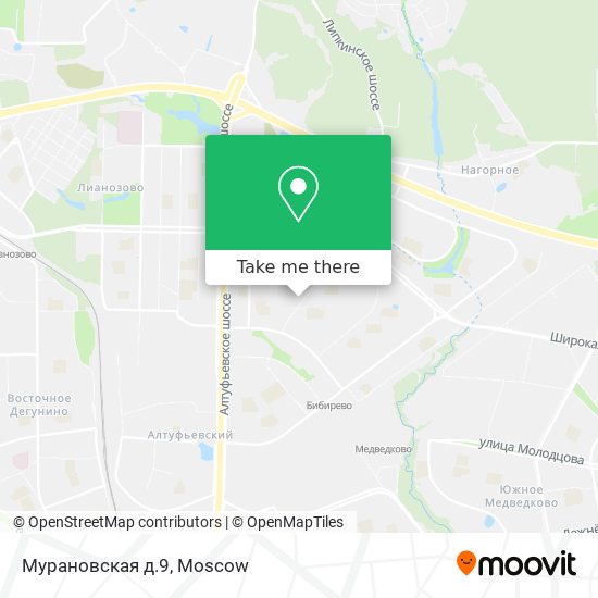 Мурановская д.9 map