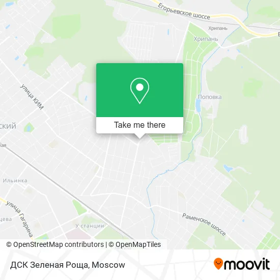 ДСК Зеленая Роща map