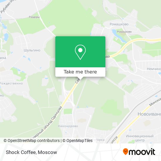 Shock Coffee map