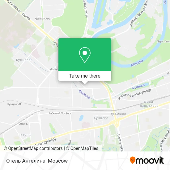 Отель Ангелина map