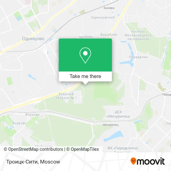 Троицк-Сити map