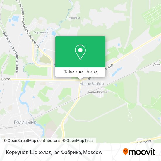 Коркунов Шоколадная  Фабрика map