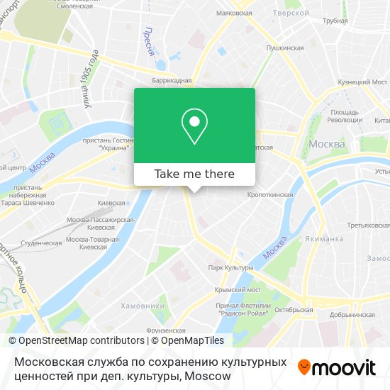 Московская служба по сохранению культурных ценностей при деп. культуры map