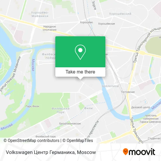 Volkswagen Центр Германика map