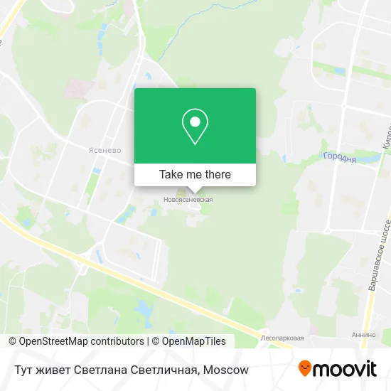 Тут живет Светлана Светличная map