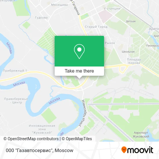 000 "Газавтосервис" map