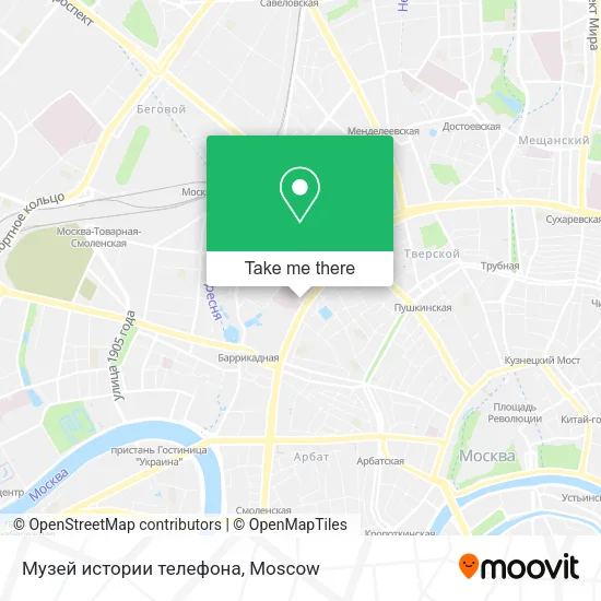 Музей истории телефона map