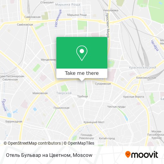 Отель Бульвар на Цветном map