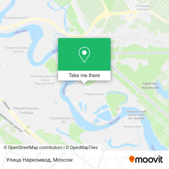 Улица Наркомвод map