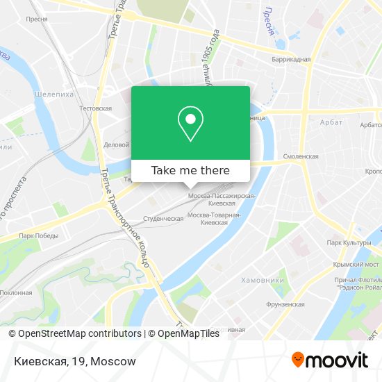 Киевская, 19 map