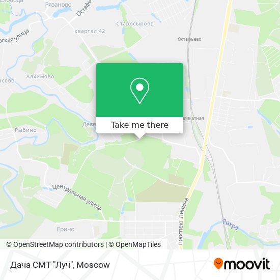 Дача СМТ "Луч" map