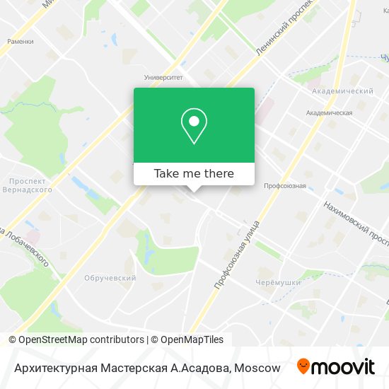 Архитектурная Мастерская А.Асадова map