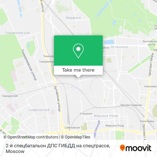 2-й спецбатальон ДПС ГИБДД на спецтрассе map