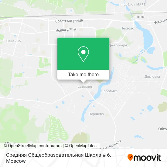Средняя Общеобразовательная Школа # 6 map