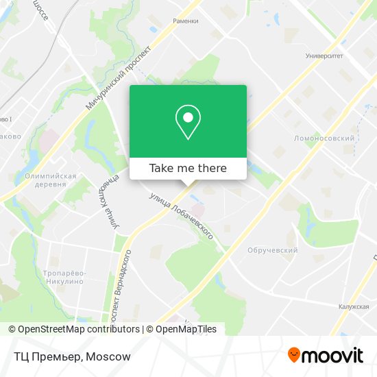 ТЦ Премьер map