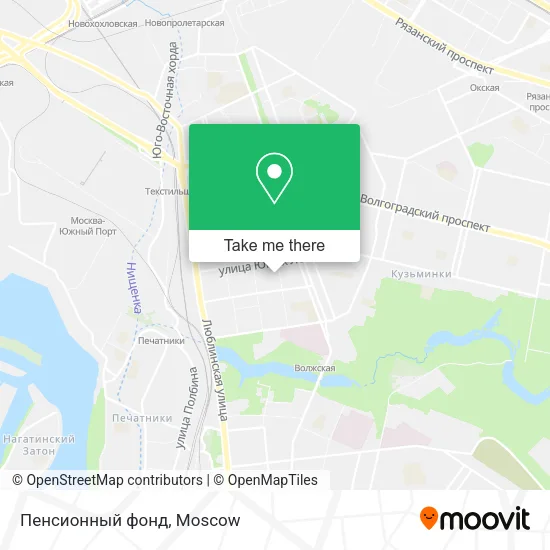 Пенсионный фонд map