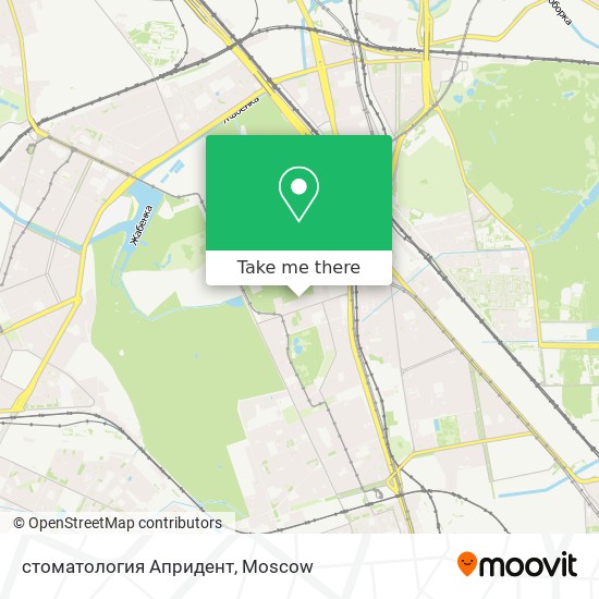 стоматология Апридент map