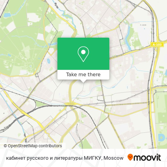 кабинет русского и литературы МИГКУ map
