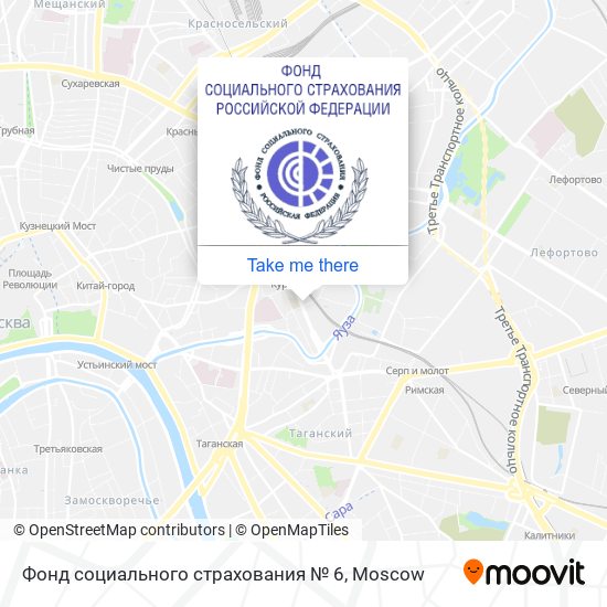 Фонд социального страхования № 6 map