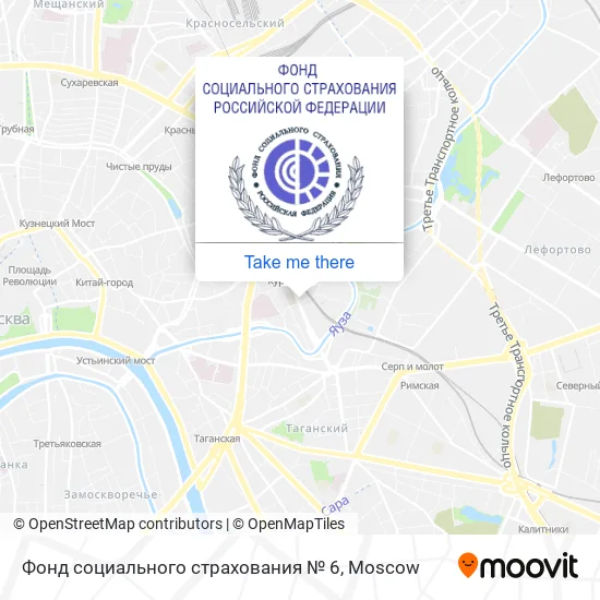 Фонд социального страхования № 6 map