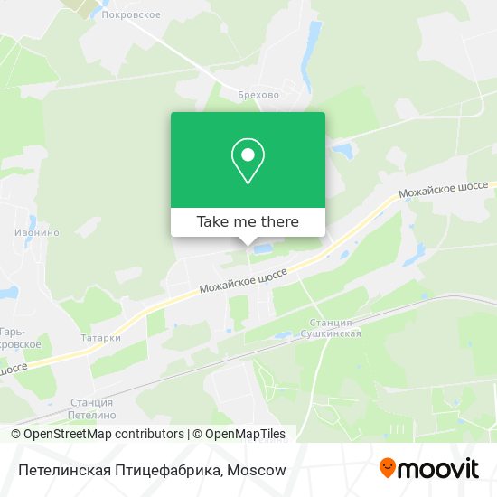 Петелинская Птицефабрика map