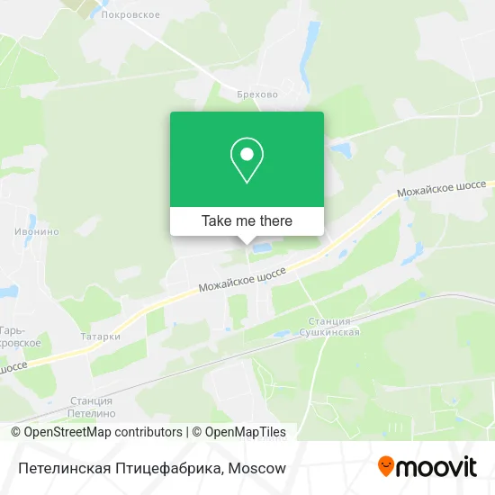 Петелинская Птицефабрика map